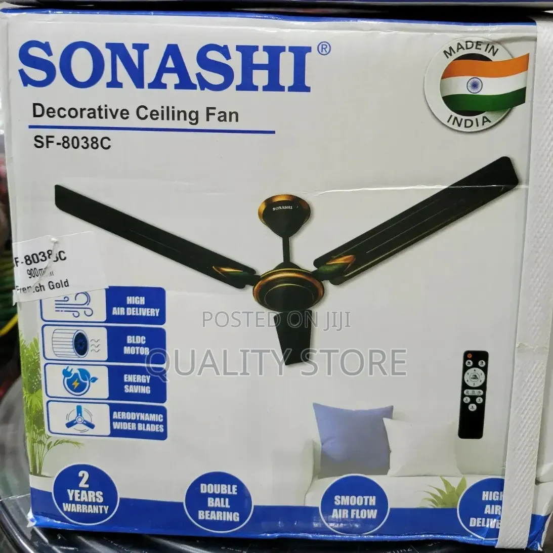 Sonashi Ceiling Fan With Remote Control 56 Inches