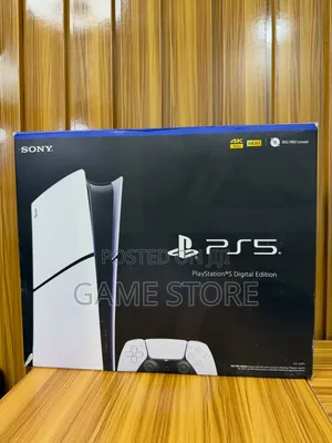 PS5 Slim Digital – Kampala Heat Outside, Gaming Comfort Inside!