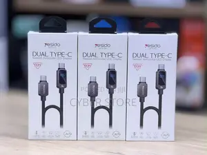 Dual Type-C to Type-C 100W Fast Charging Cable
