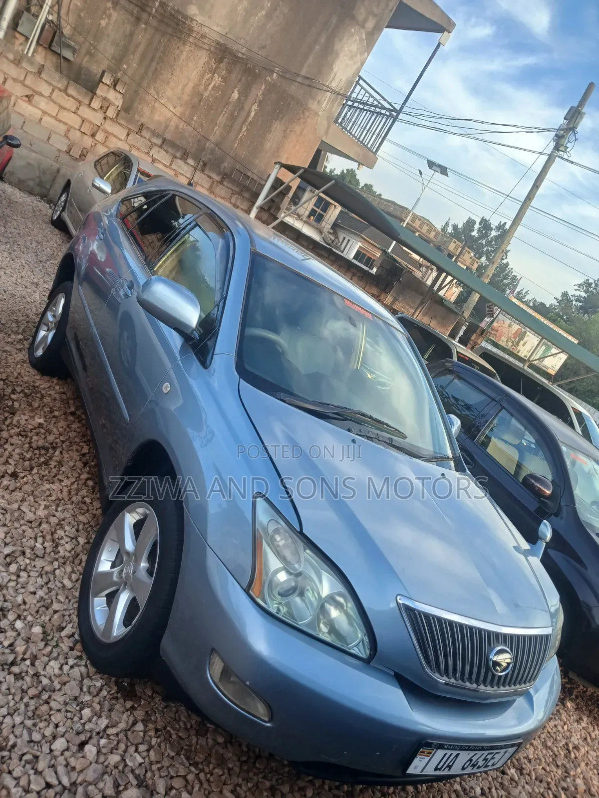 Toyota Harrier Hybrid Premium L Package 2007 Blue