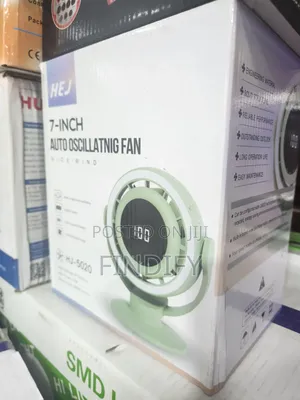 7-Inch Auto-Oscillating Rechargeable Desk Fan