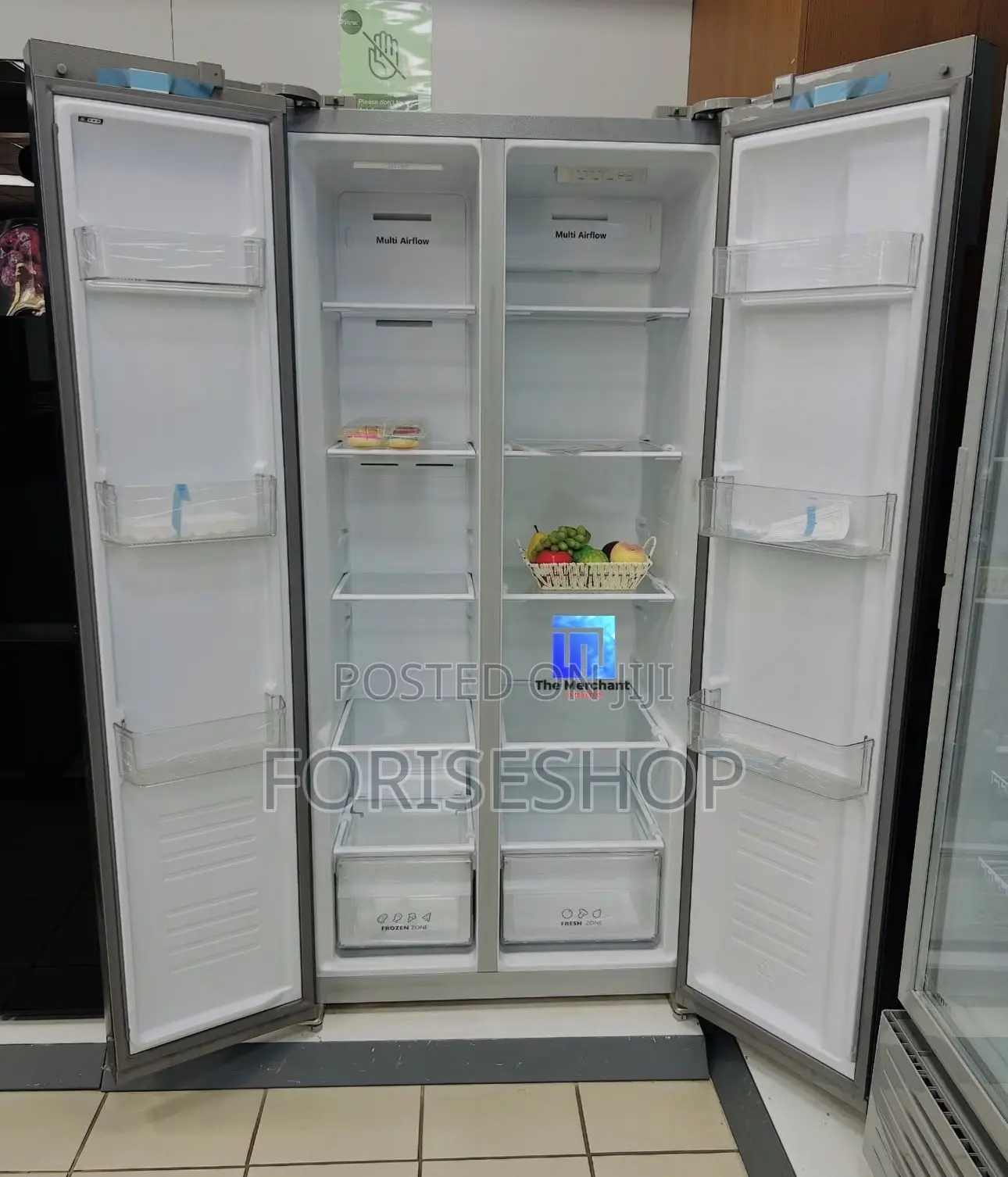 Hisense 560l Side by Side Fridge Brand New