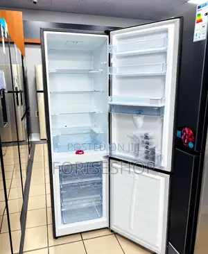Hisense 341l Double Door Fridge Freezer With Dispenser