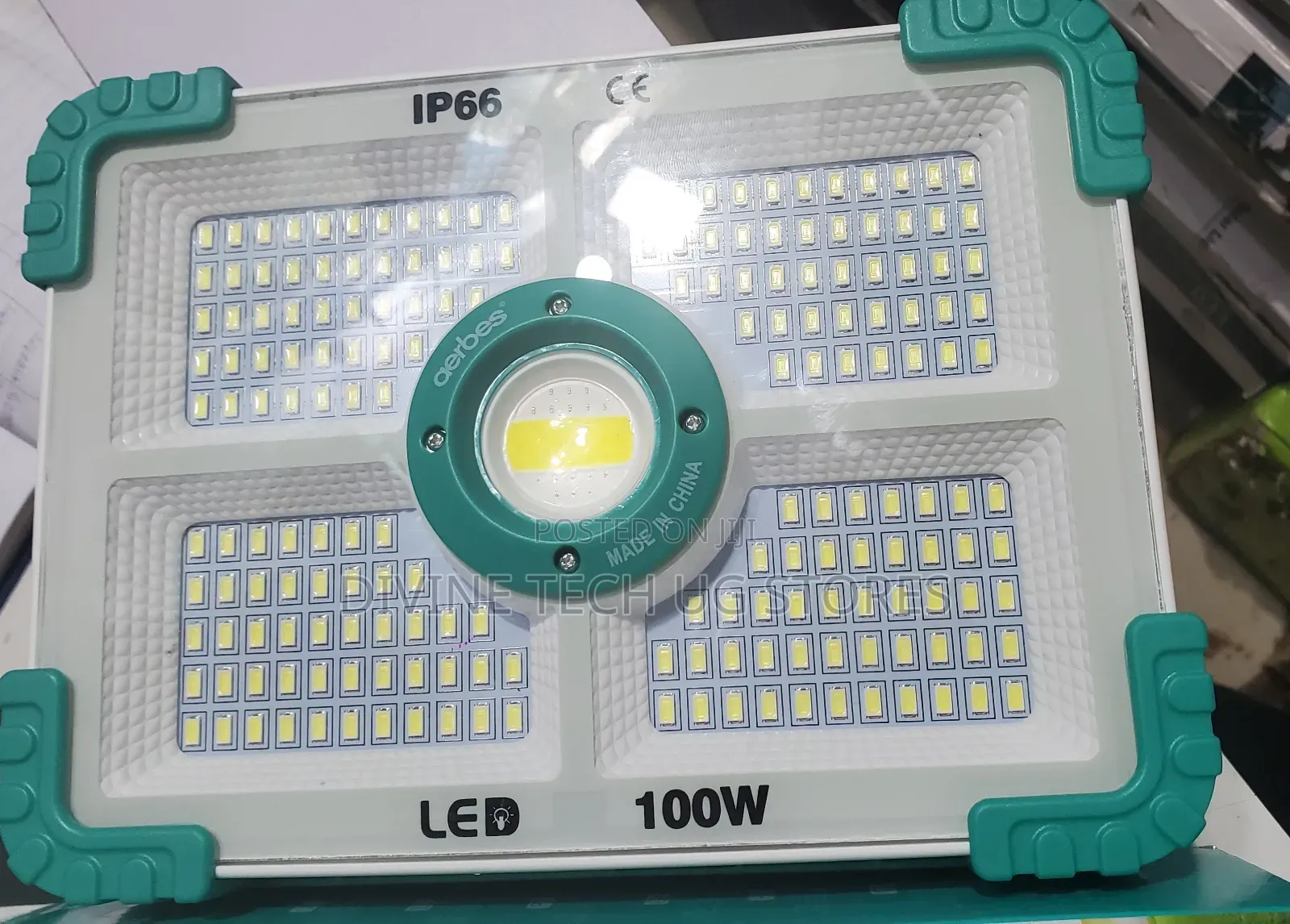 Projection Solar Rechargeable Flood Lights 100w