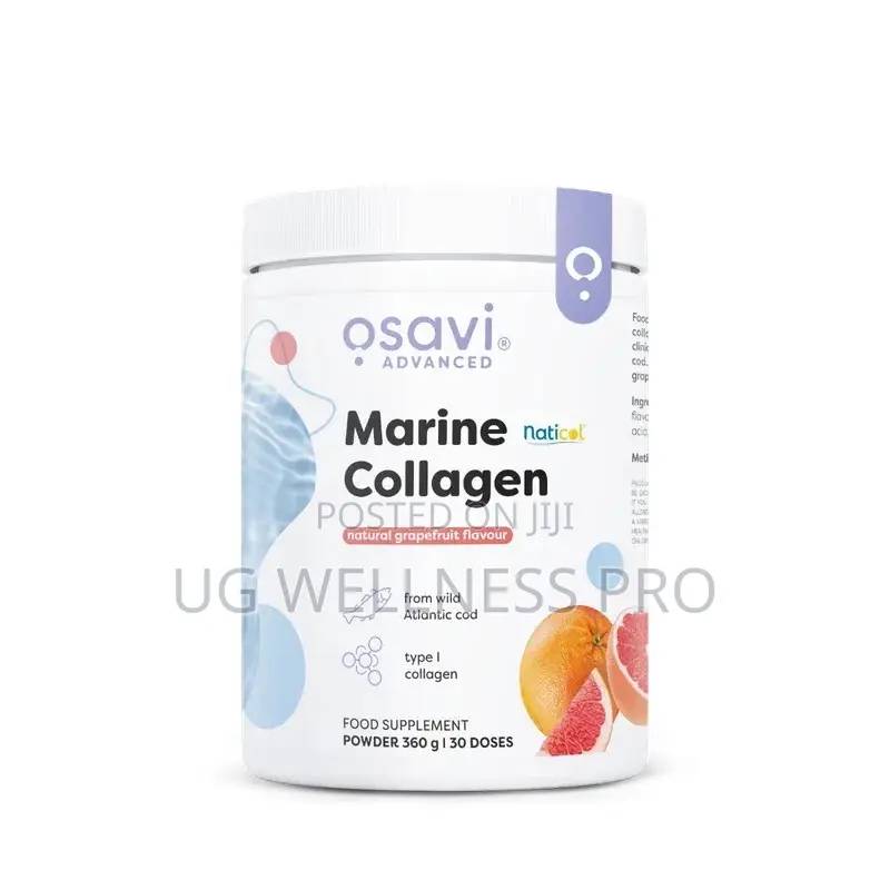 Marine Collagen Powder 360g 30ser Wild-Caught Hydrolysed Fish Peptides