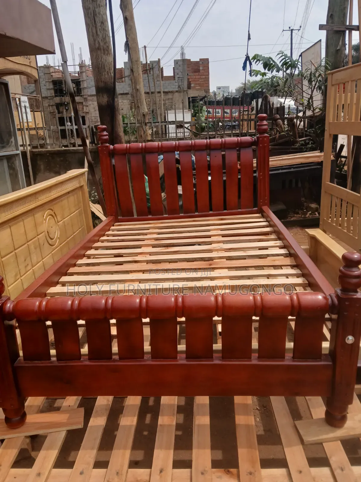 Wooden Bed 5by6