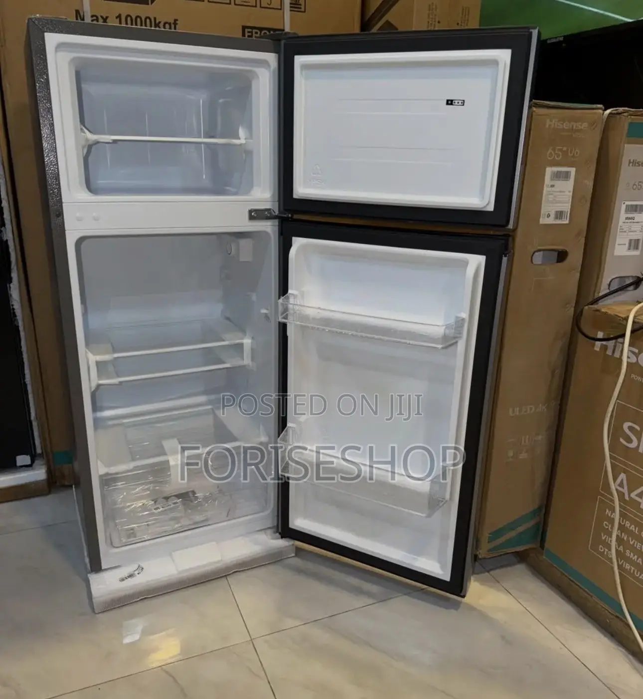 Hisense 160L Double Door Fridge 3yr Warranty