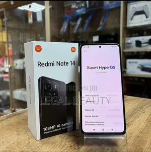 New Xiaomi Redmi Note 14 5G 256 GB Black