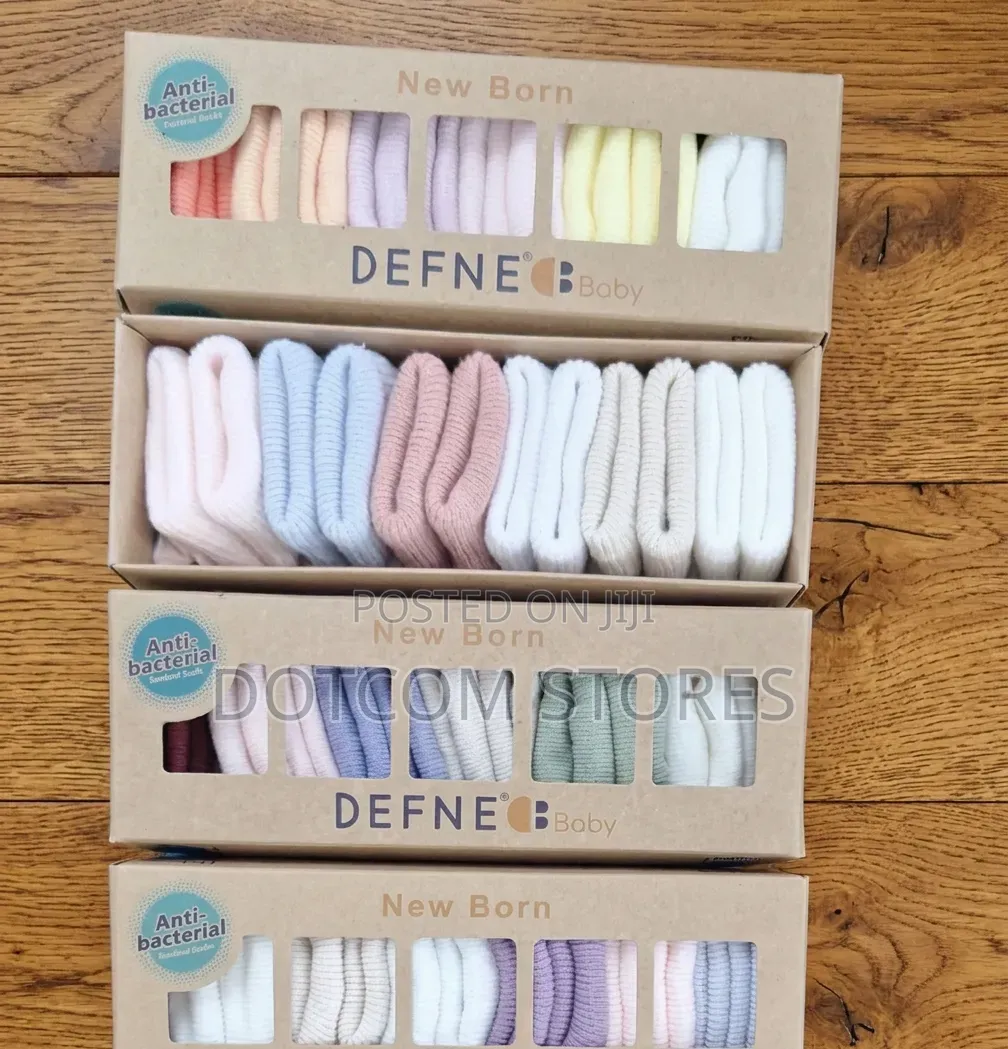 6pcs Pack Defne Newborn Antibacterial Socks