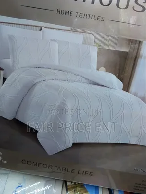 VIP Duvet Cover. 6*6.( White)