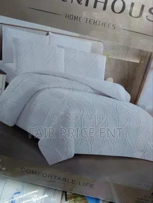 VIP Duvet Cover. 6*6.( White)