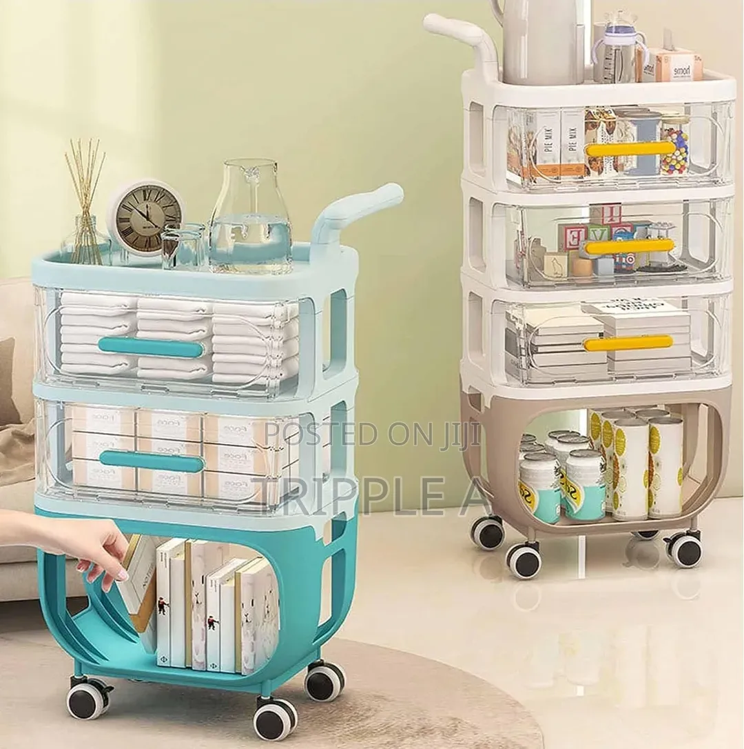 Wheelled Baby Organizer Cart