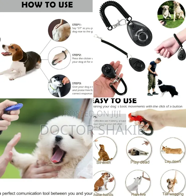 Dog Training Clicker With Wrist Strap
