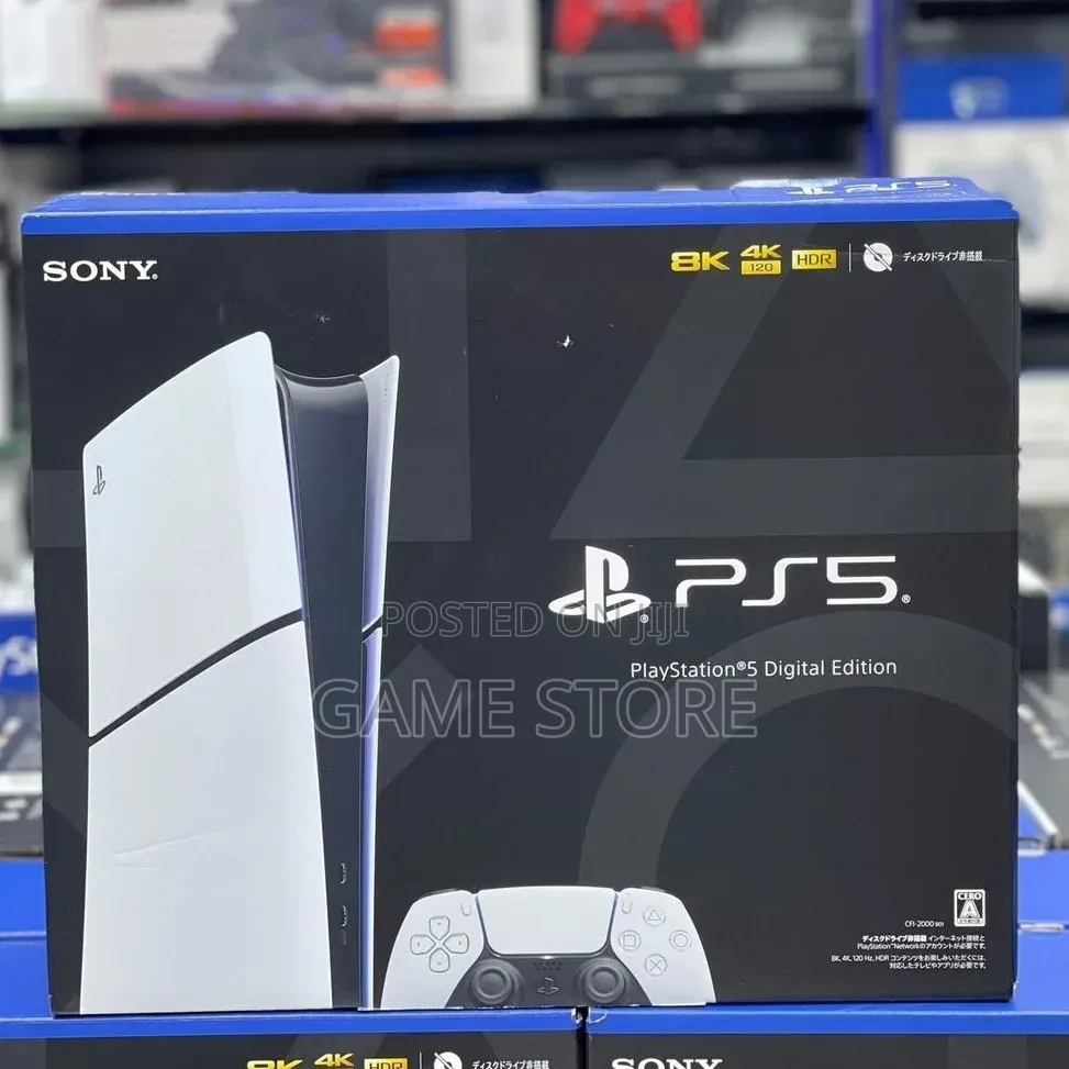 PS5 Slim Digital Brand New – Less Space Taken, More Fun Delivered!