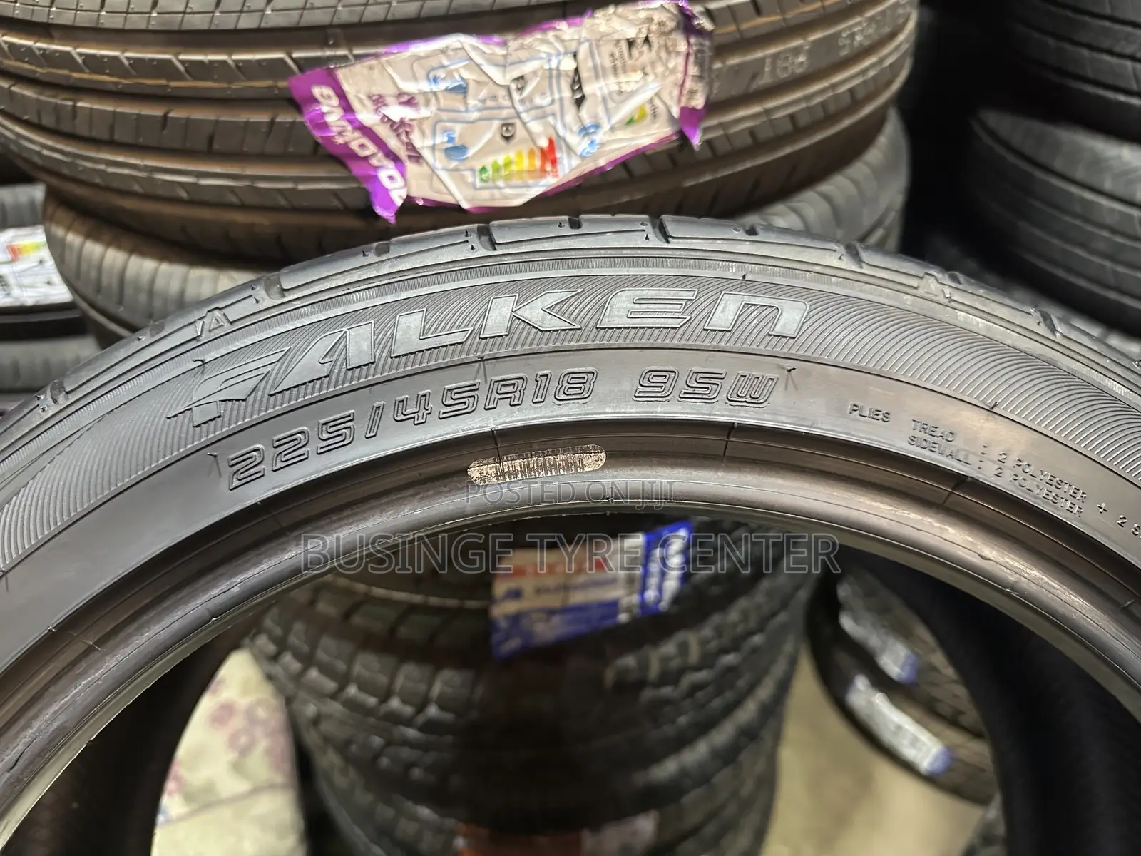 225/45r18 Falken Japan Foreign Used Tires Only One Weeks Time Driven