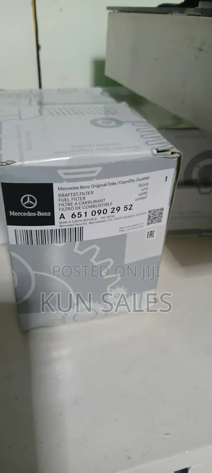 Glc,GLE 651engine Original Mercedes Benz Diesel Filter
