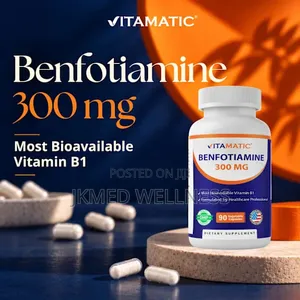 Benfotiamine 300 Mg (90 Vegetable Capsules)