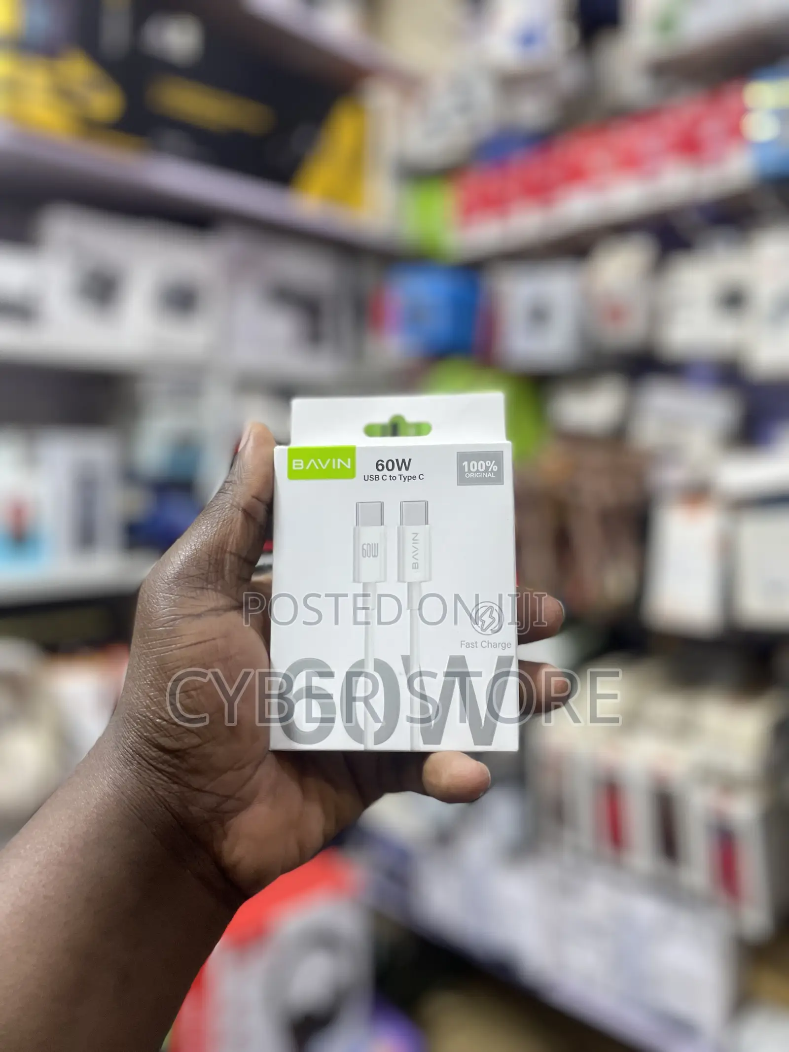 BAVIN 60W USB-C to Type-C Fast Charging Cable