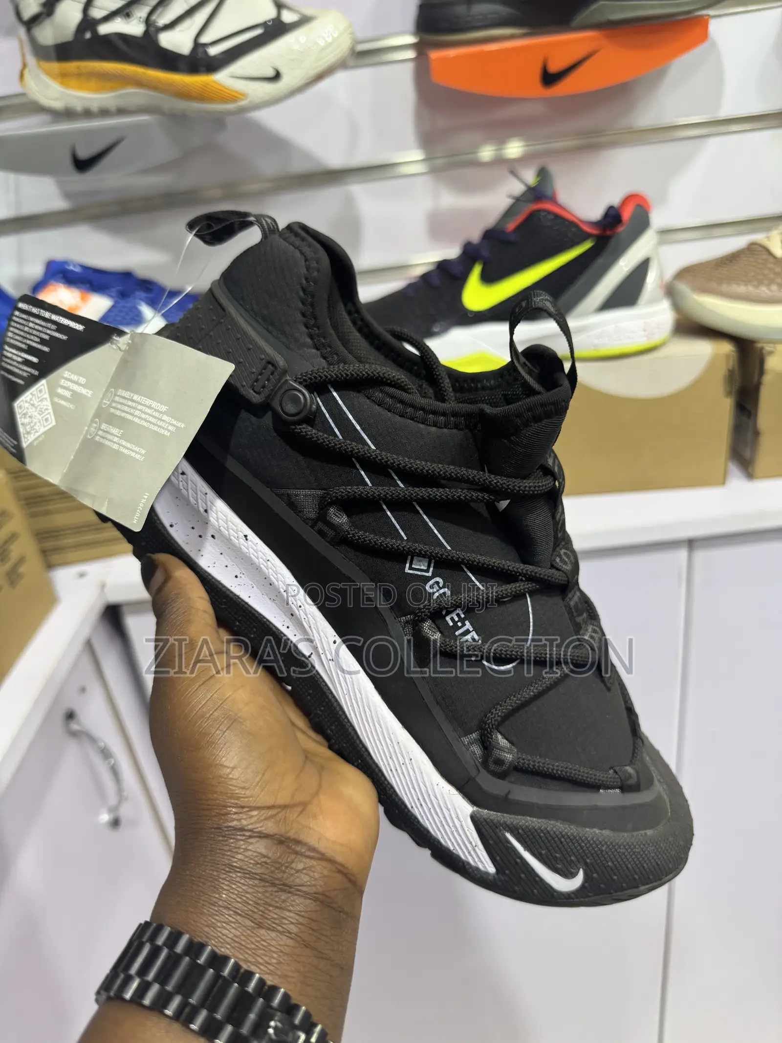 Black Nike ACG Mountain Fly Low Gore-Tex Sneakers