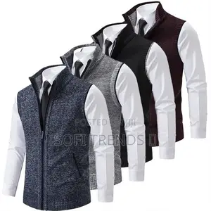 Gent’s Vest Zipper Sweaters
