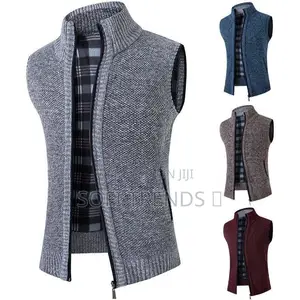 Gent’s Vest Zipper Sweaters