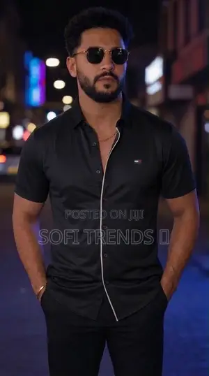 Gents Stretchy Short Sleeve Shirts