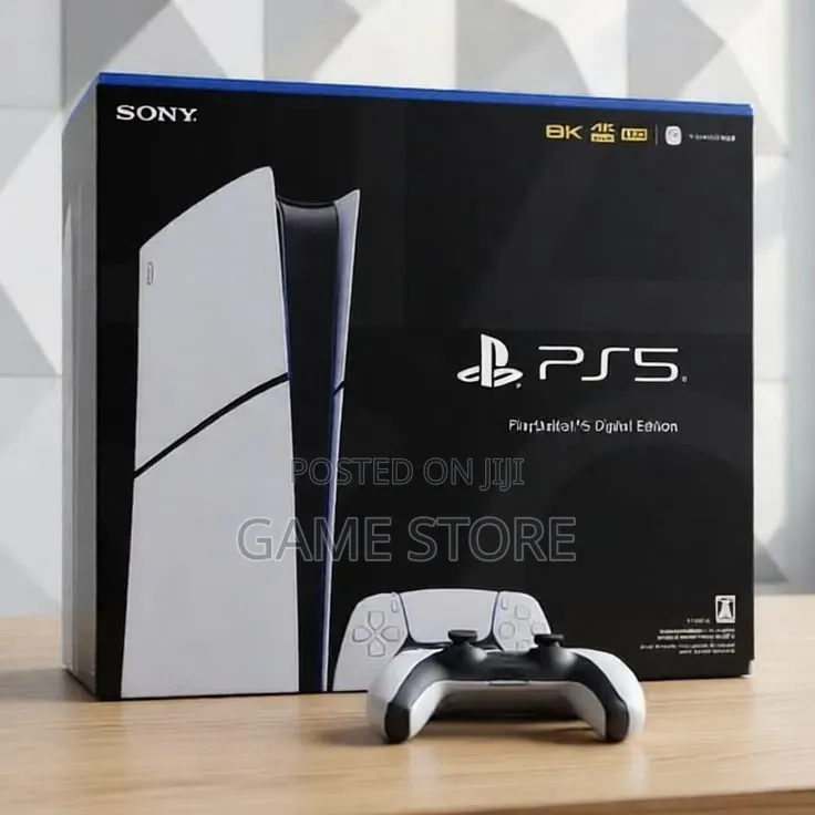 PS5 Slim Digital Factory Sealed – Modern Gaming Without the Disc Drama