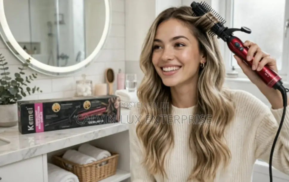 Multi Functional Hair Curler Comb