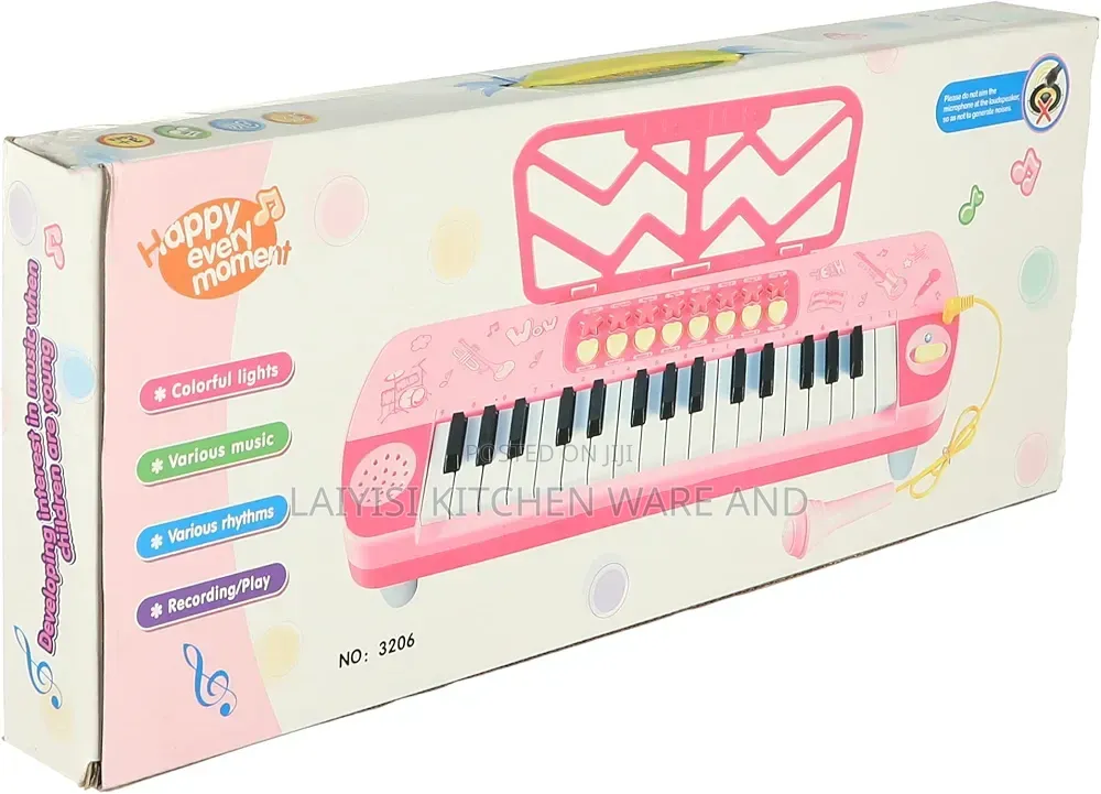 Kids Piano Keyboard 37 Keys Multifunctional for Children & Organs