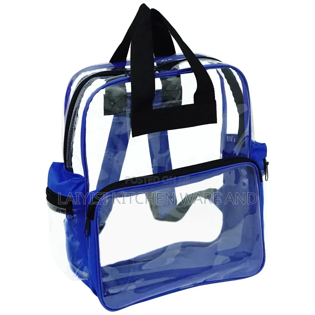 Transparent Clear Backpack in Multiple Colors
