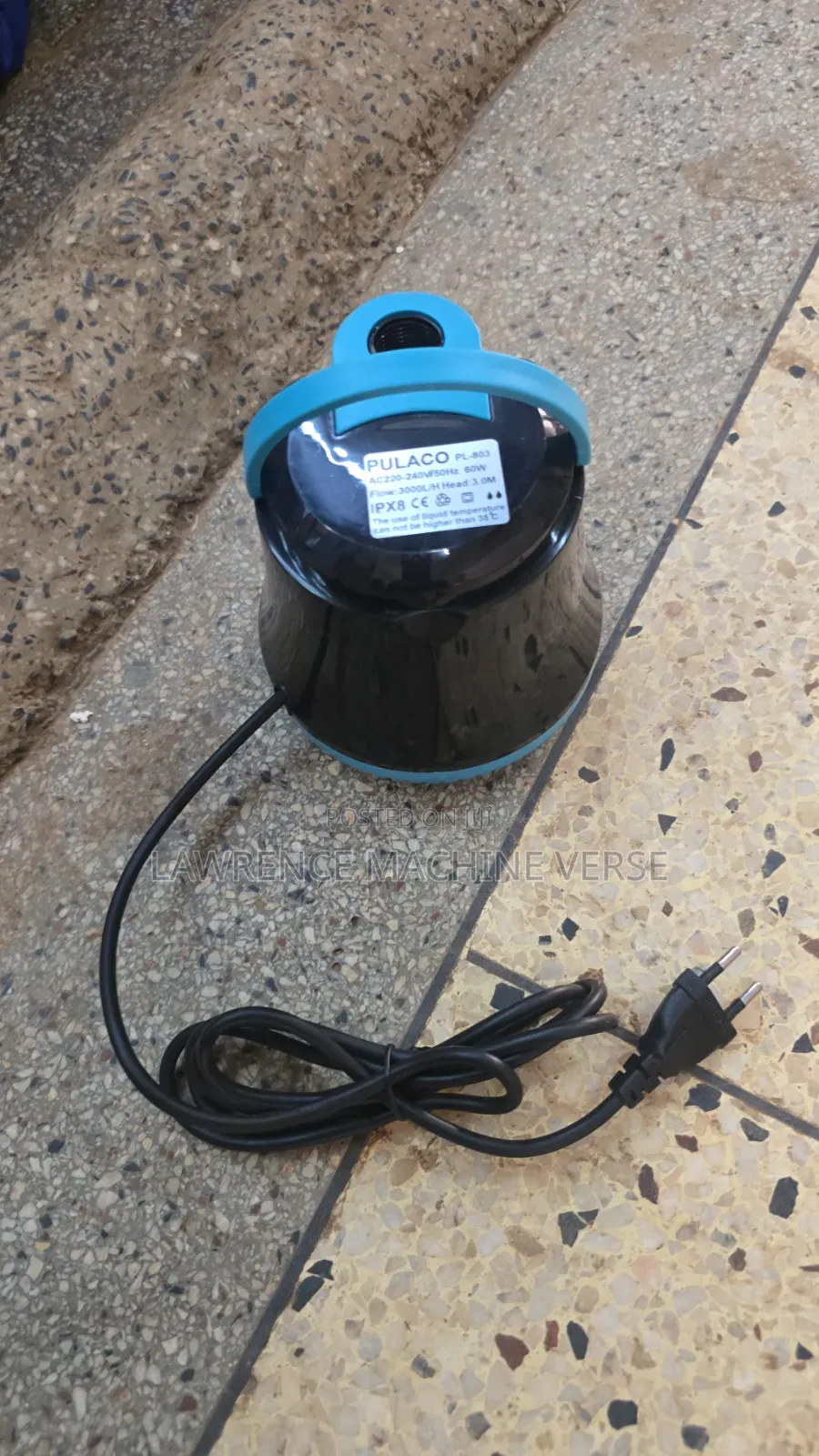 Fountain Pump 3 Meters