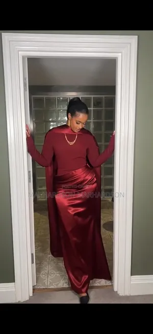 Classy Satin Dinner Dresses