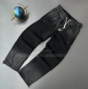 Heavy Material Men Sweater Pants