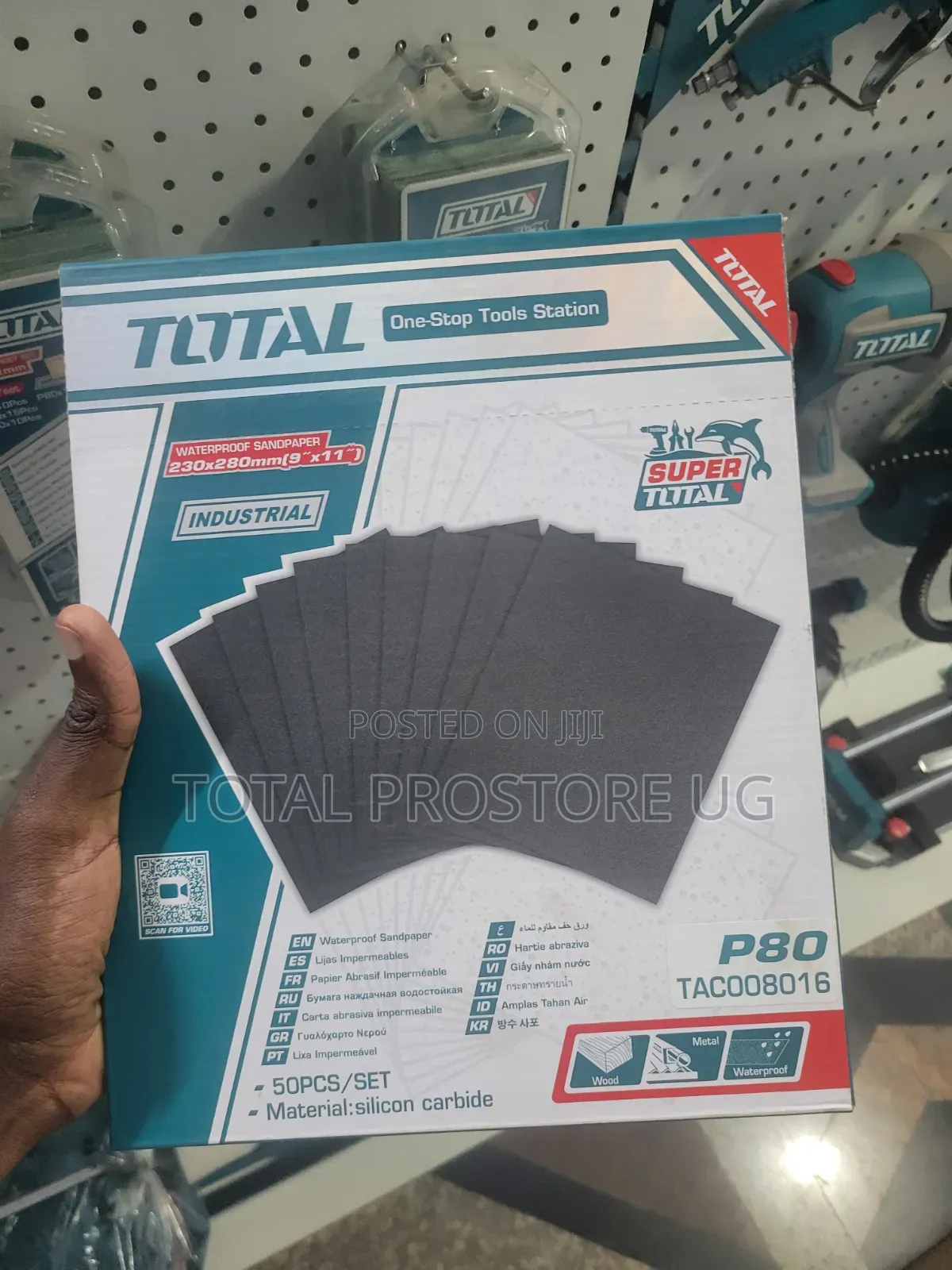 Water Proof Sandpaper P80 230mmx280mm.