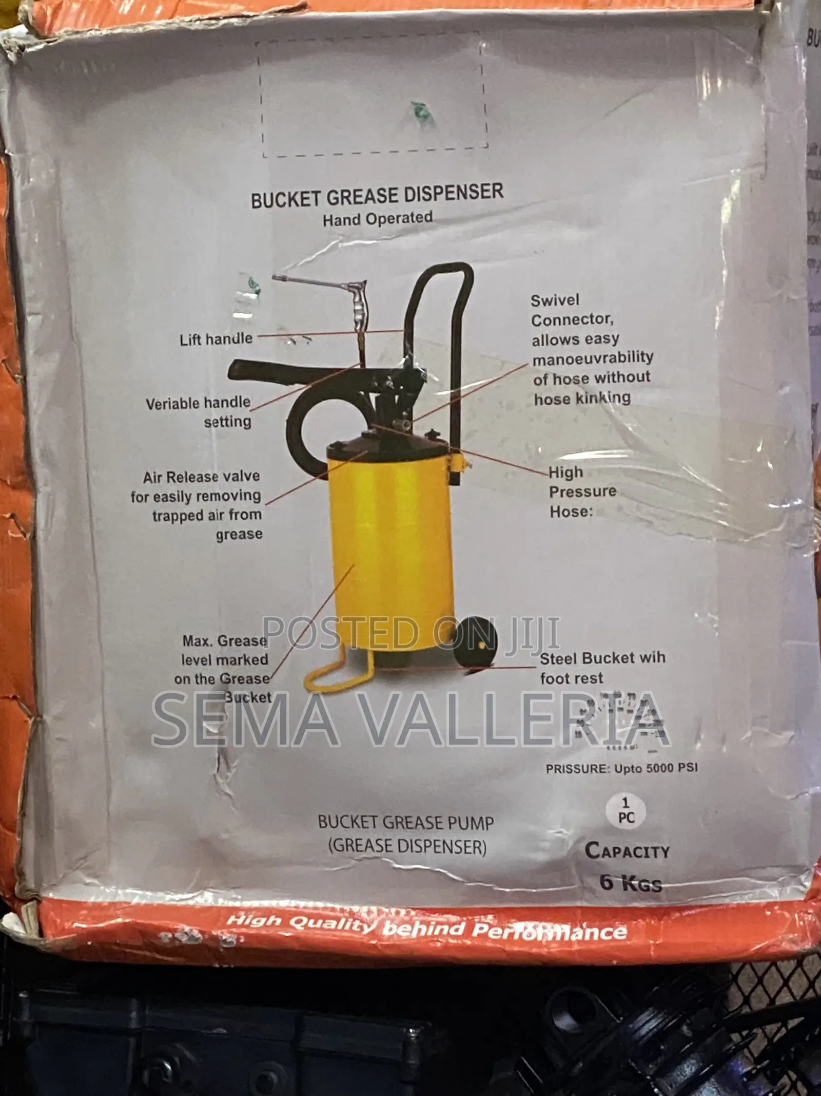 Bucket Grease Dispenser (Hand Operated)