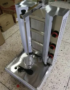 3-Burner Commercial Gas Shawarma/Doner Kebab Machine