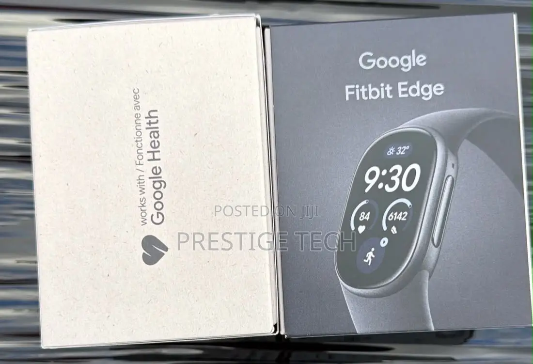Google Fitbit Edge Fitness Tracker, Health Coach, Glanceable Display