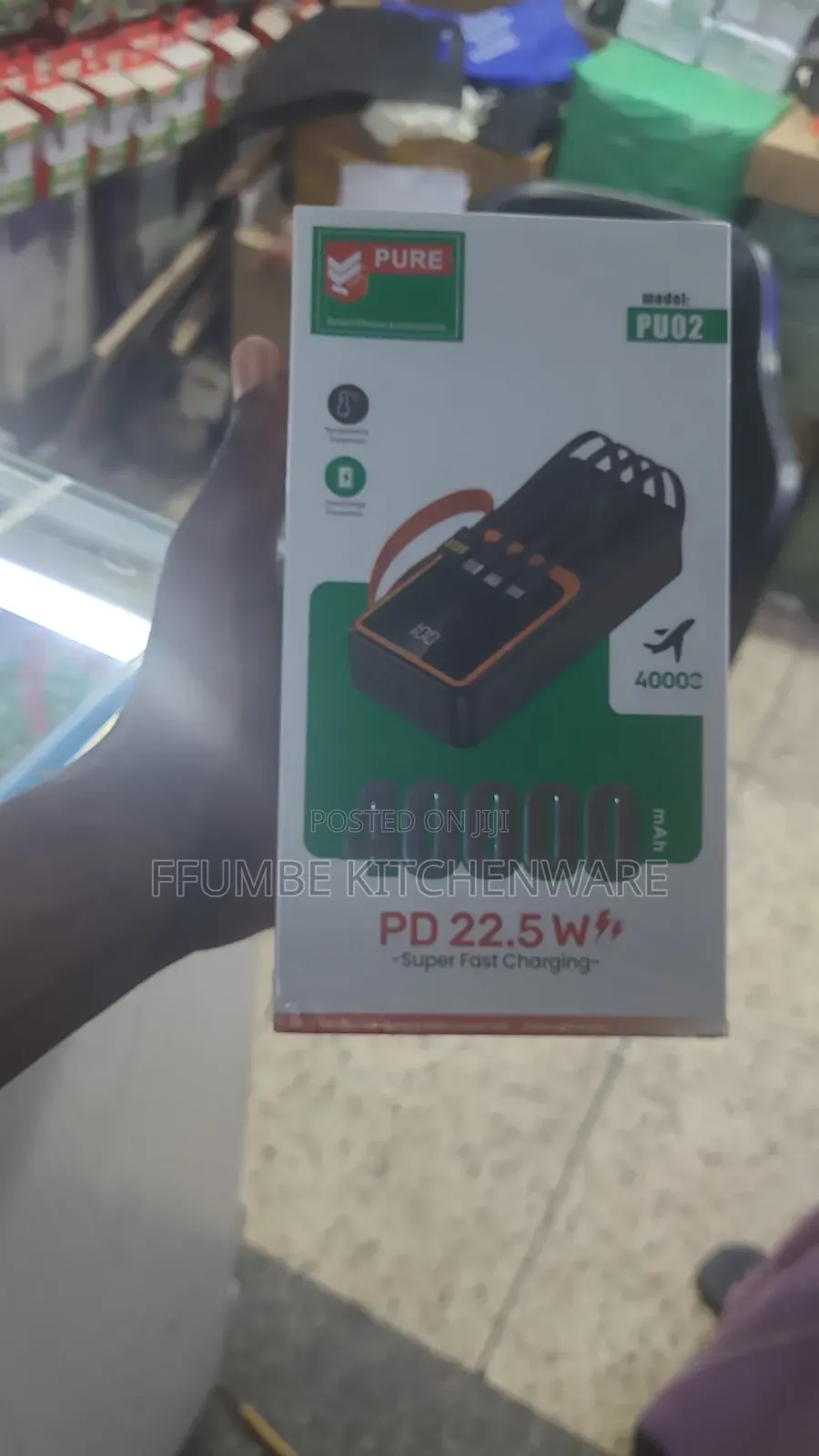 Power Bank Pure 20000mAh