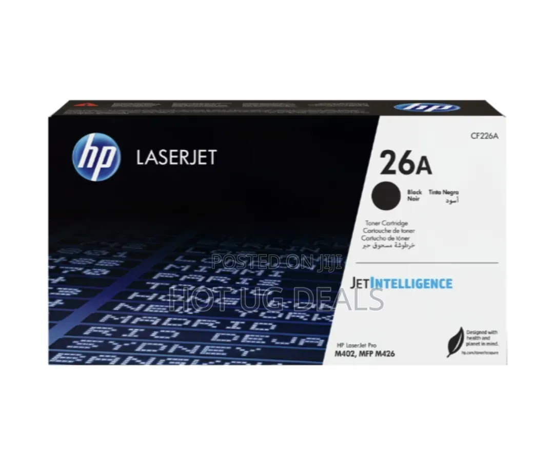 Original HP 26A Black Toner Cartridge | LaserJet Pro M402 & MFP M426