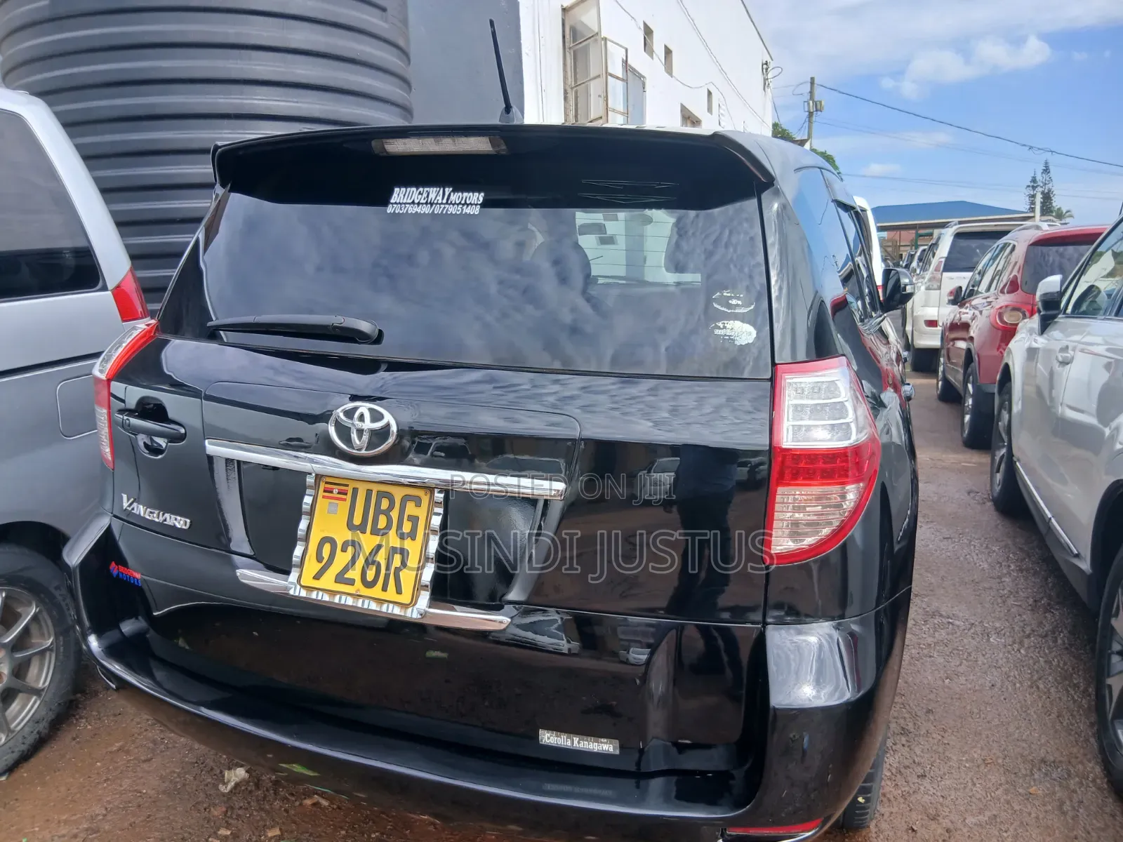Toyota Vanguard 2010 Black