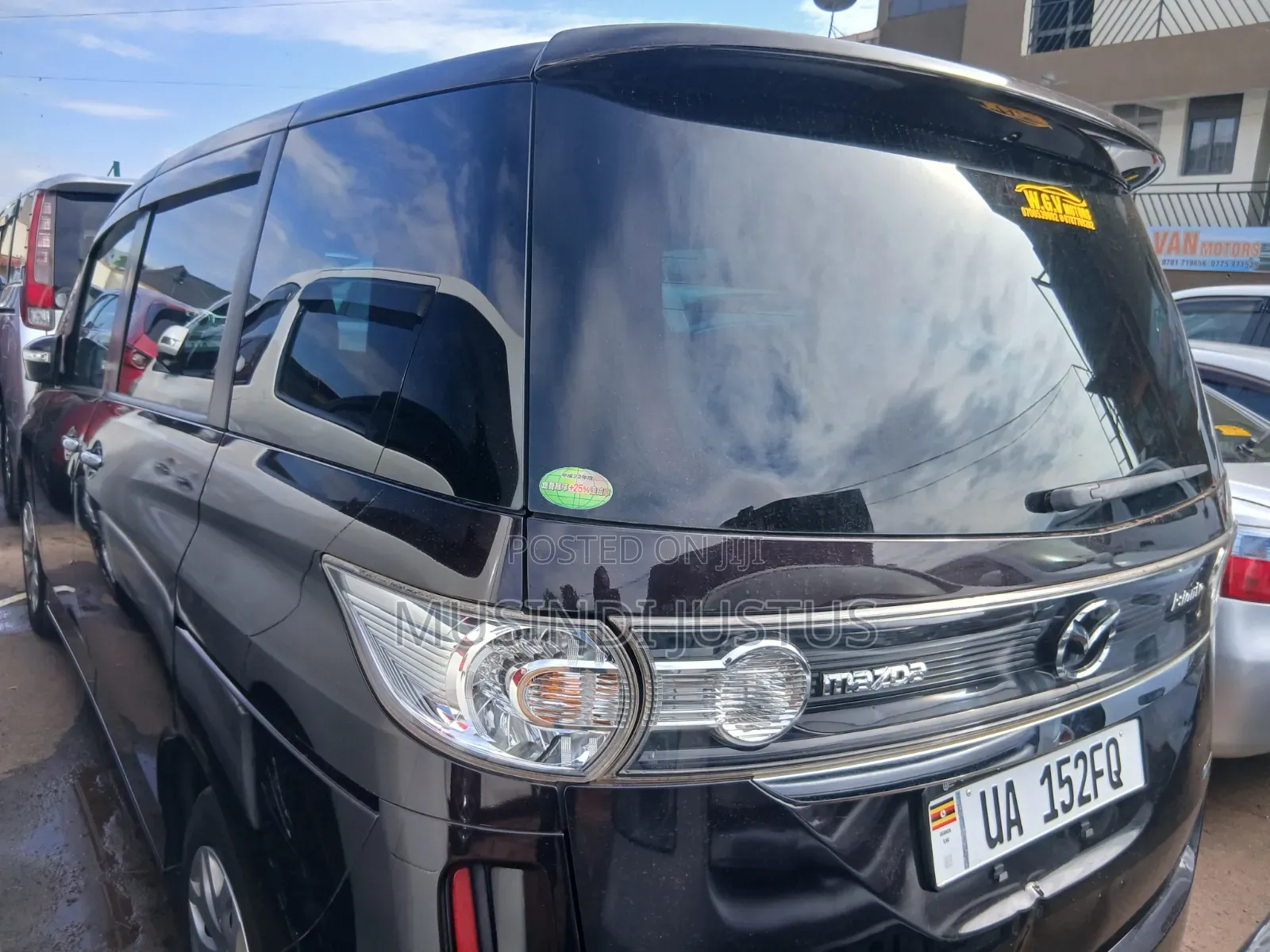 Mazda Biante 2014 Maroon