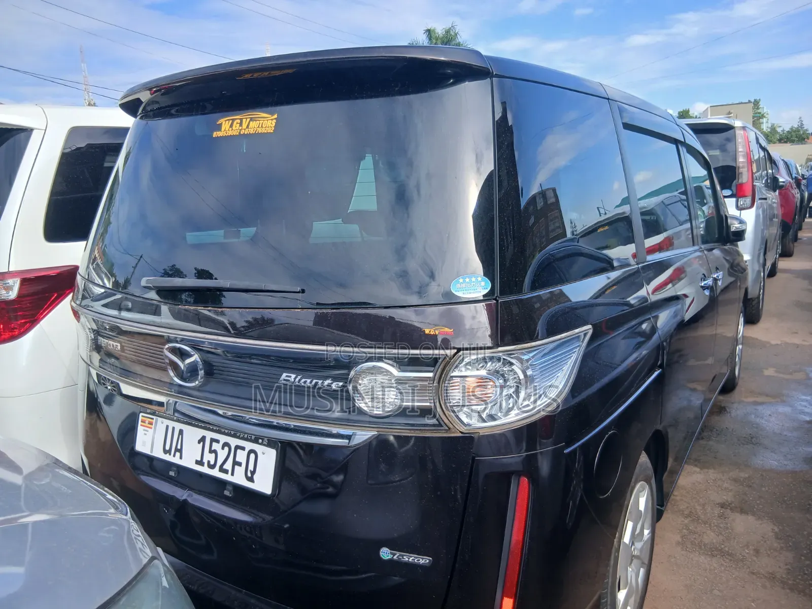 Mazda Biante 2014 Maroon