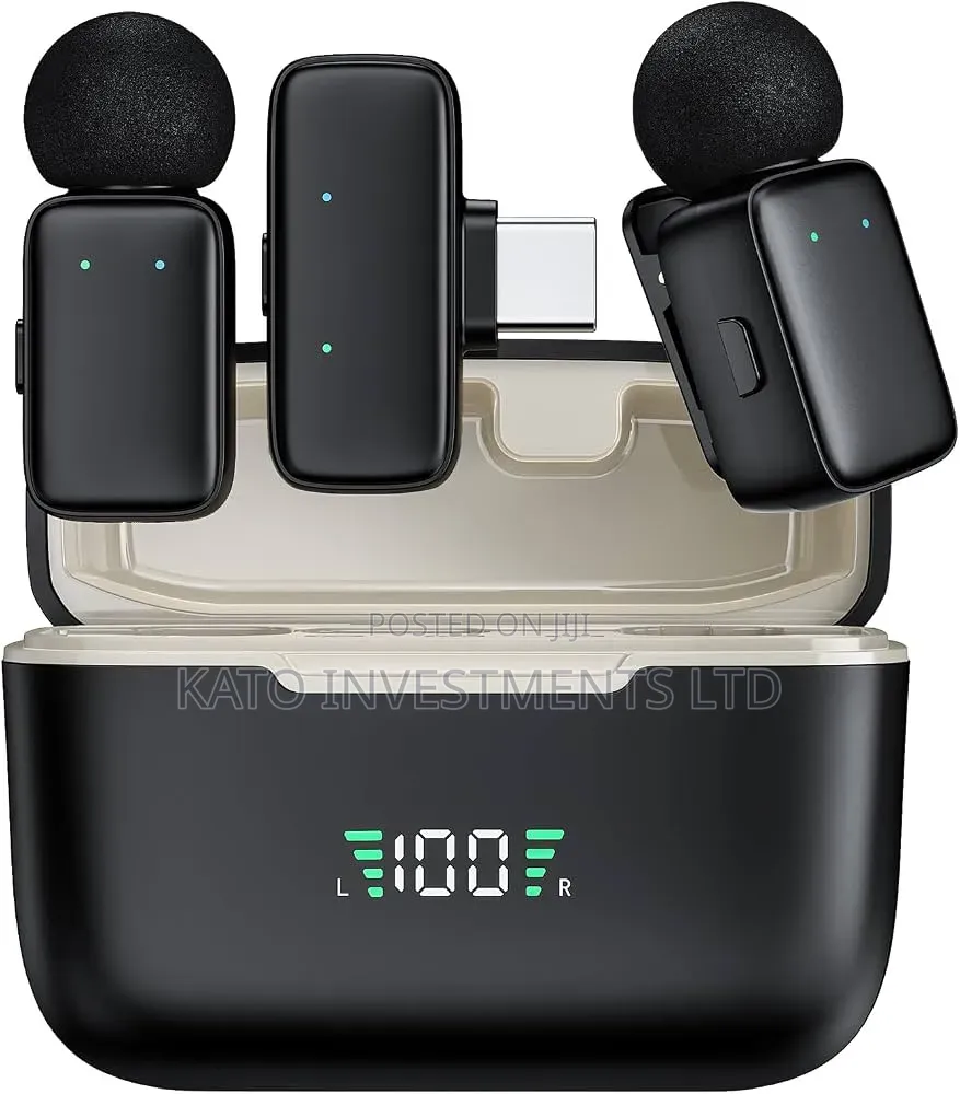 J36 Wireless Lavalier Mic, a Plug-and-Play Dual Wireless Microphone