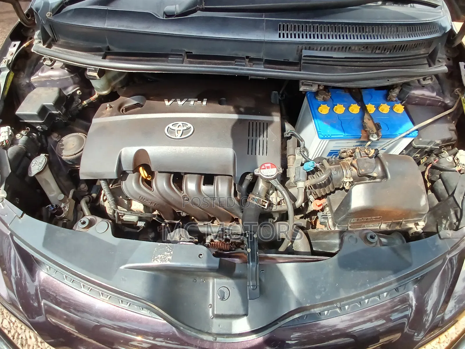 Toyota IST 2010 Maroon