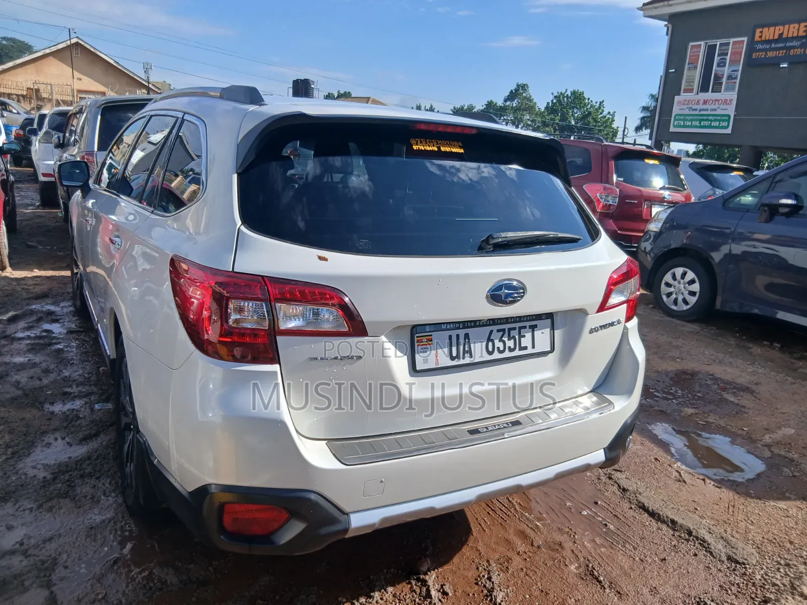 Subaru Legacy 2014 White