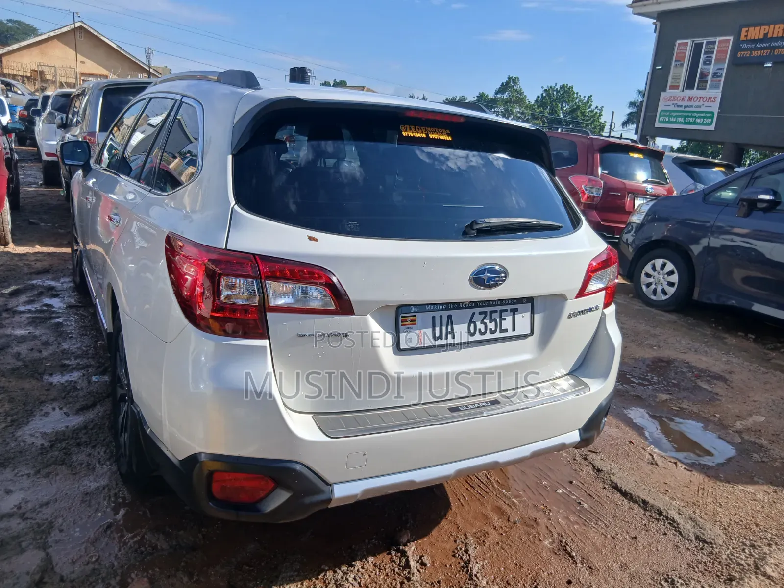 Subaru Legacy 2014 White