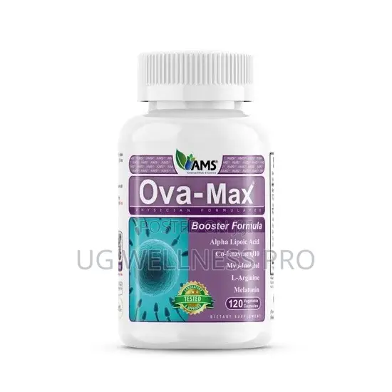 AMS Ova-Max Booster Formula 120 Veg Caps -Ovarian Health Support