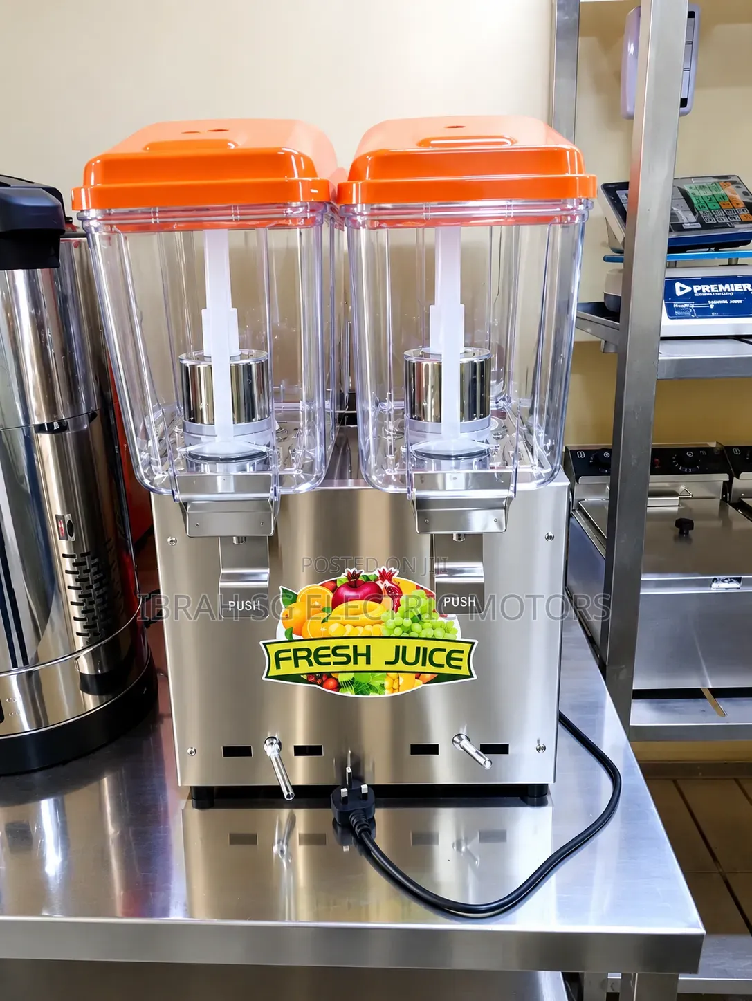 Double Juice Dispensers