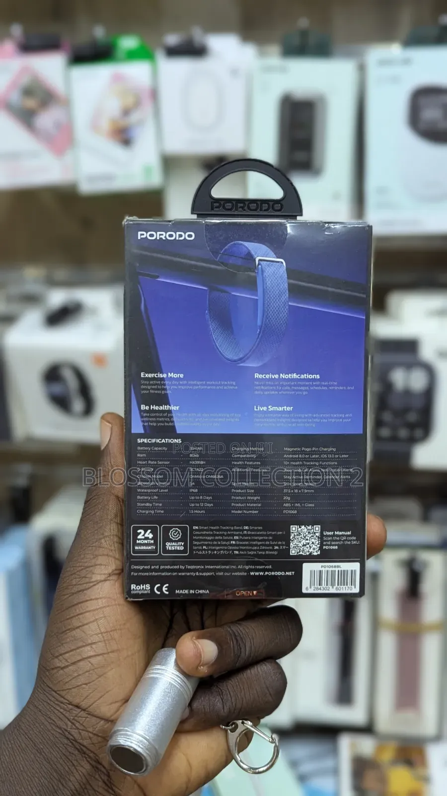 Porodo TrackFit Evo Smart Health Tracking Band