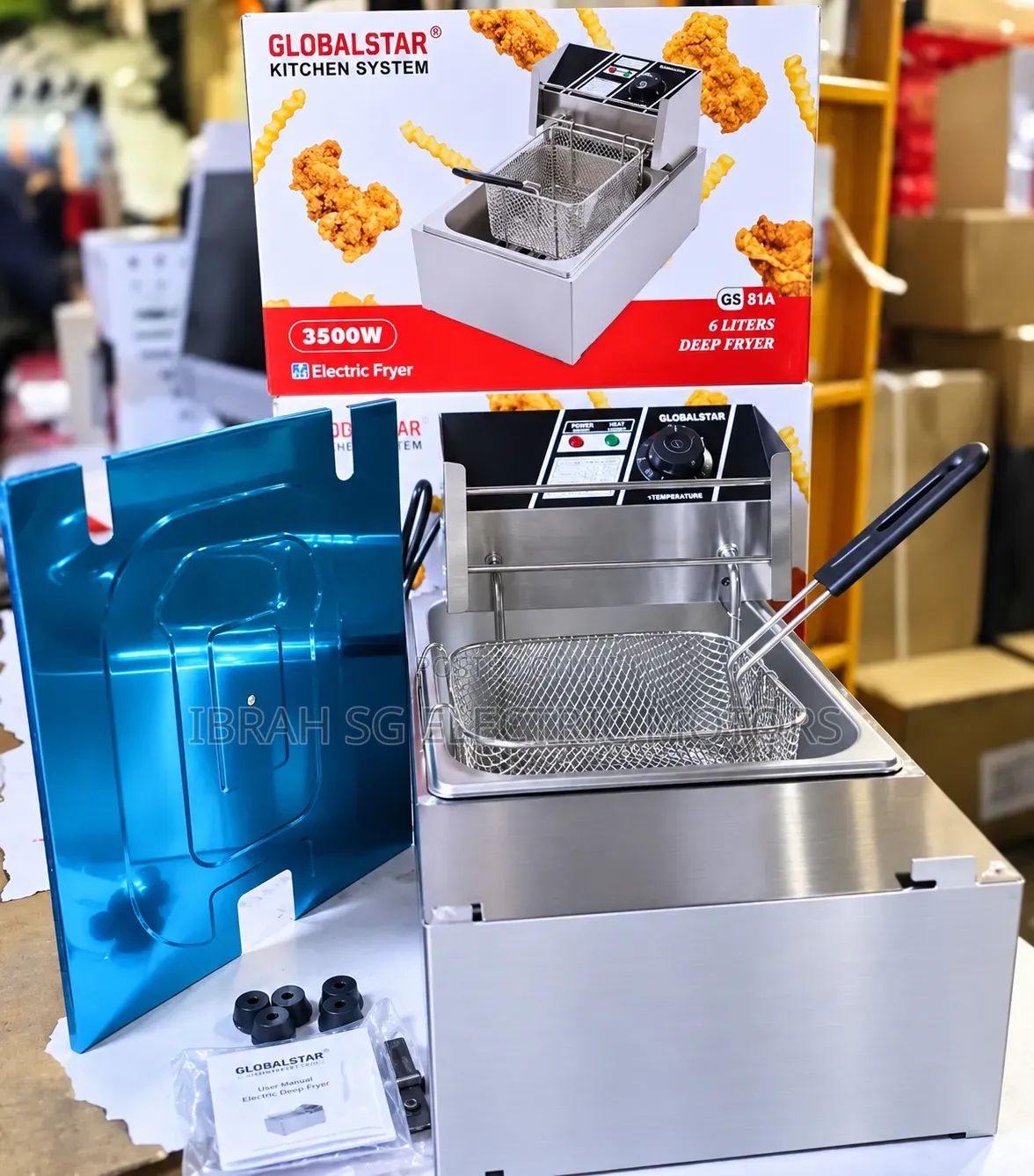 Global Star Electric Deep Fryer